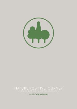 Nature Positive Journey