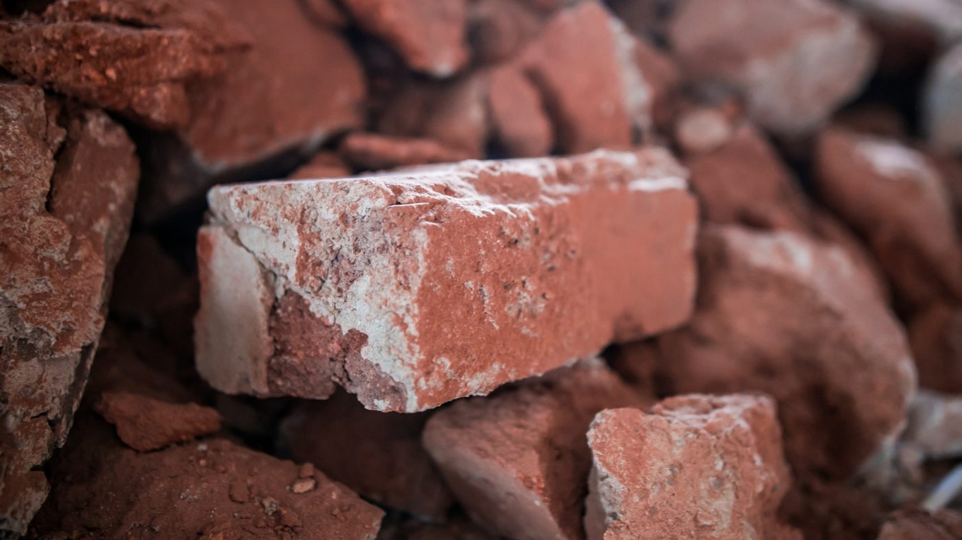 old red bricks