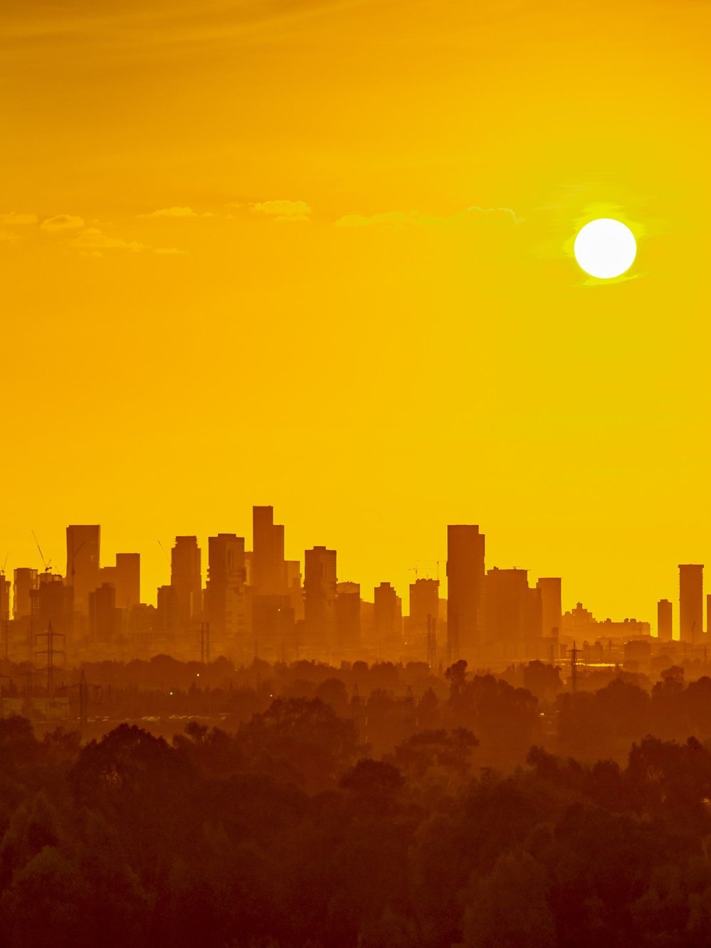 Overheated city